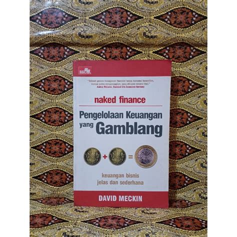 Jual BUKU ORIGINAL NAKED FINANCE PENGELOLAAN KEUANGAN YANG GAMBLANG