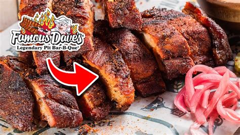 10 Best Things You Should Order At Famous Daves Barbecue Youtube