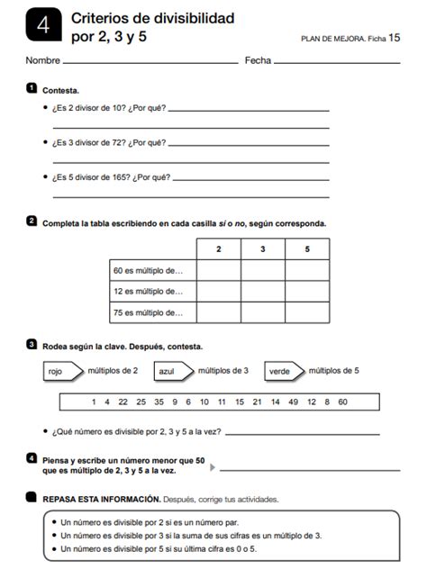 Refuerzo Y Ampliacion Matematicas 6 Primaria Santillana PDF