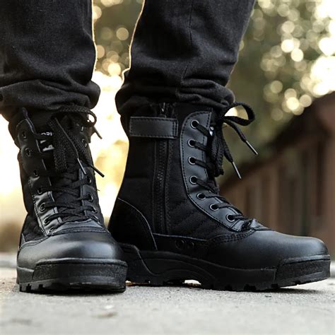 Hot Retro Combat Boots Winter Snow Boots England Style Fashionable Men