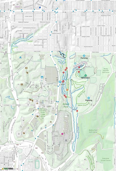 Balboa Park Mountain Biking Trails Trailforks