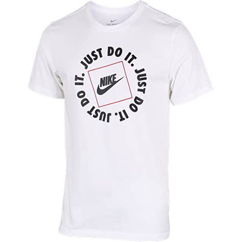 Nike Just Do It T Shirt White • Se Laveste Pris Nu