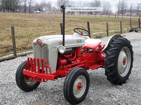 1953 Ford Jubilee Tractor Specs