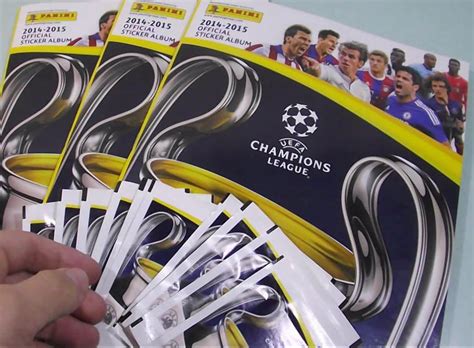 Panini Uefa Champions League Sticker Album Youtube