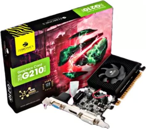 Zebronics Nvidia G210 1gb 1 Gb Ddr3 Graphics Card Computer Mega Mart