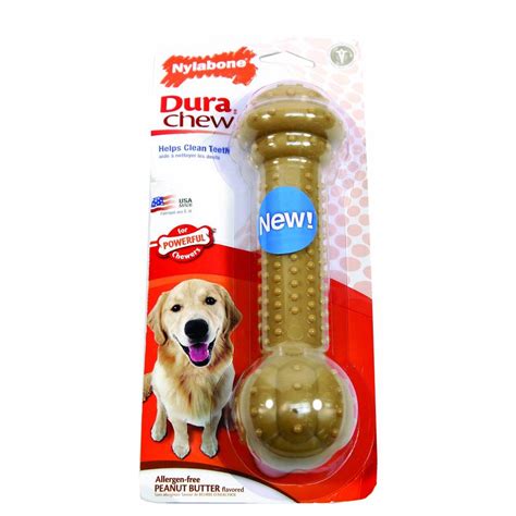 Nylabone Dura Chew Barbell Dog Chew | HorseLoverZ