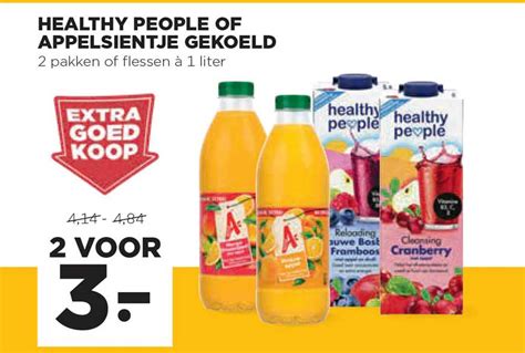 Healthy People Of Appelsientje Gekoeld Aanbieding Bij Jumbo 1Folders Nl