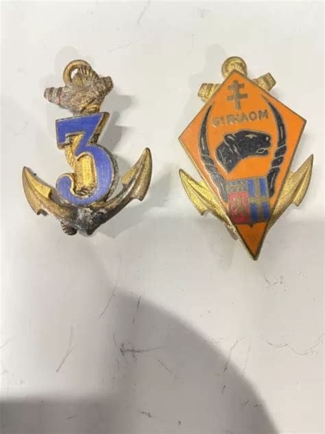 Lot Insignes Troupes De Marine Eur Picclick Fr