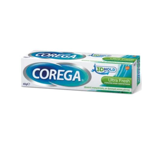 КОРЕГА ФИКСИРАЩ КРЕМ ЗА ПРОТЕЗИ СВЕЖ ДЪХ FRESH - 40 ГР