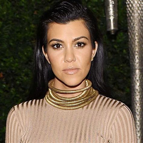 Kourtney Kardashian Hair Highlights