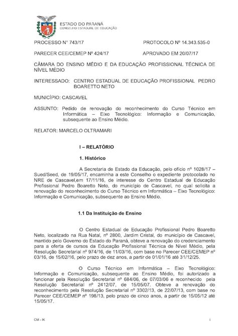 Pdf I Relat Rio Hist Rico Da Institui O De Ensino Em Hora