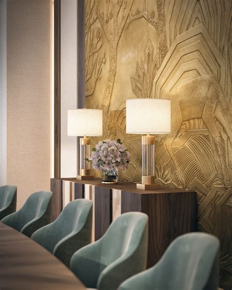 Art Deco Wall Covering Interior Design Ideas