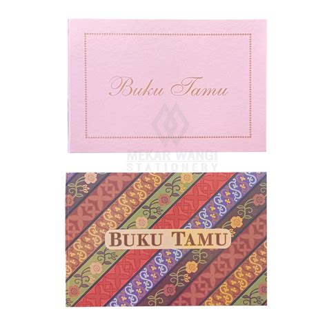 Jual Joyko Buku Tamu Gb Batik Warna Shopee Indonesia