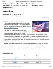 Module 3 Graded Quiz Chapter 3 ECON 211 Macroeconomics Oct 2020