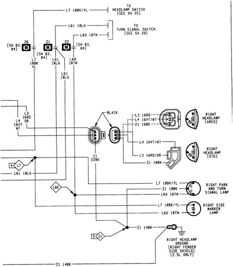 1994 Dodge Dakota Headlights