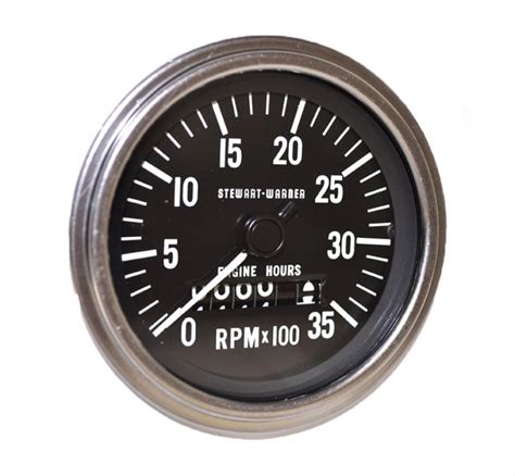 Stewart Warner Deluxe Series Tachometer Ebay