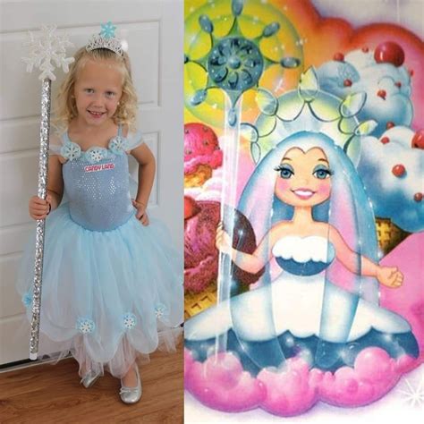 Candyland Characters Queen Frostine Costume