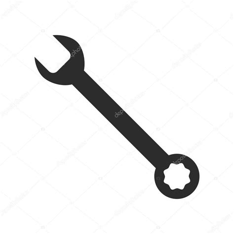 Wrench Tool Repair Design Stock Vector Image By ©jemastock 120514170