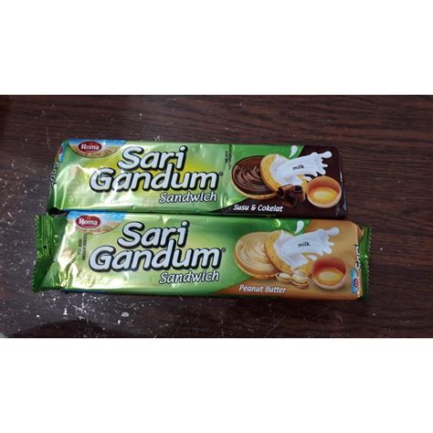 Jual ROMA SARI GANDUM SANDWICH 115gr Shopee Indonesia