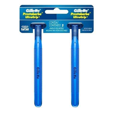 Aparelho De Barbear Gillette Prestobarba Ultragrip Azul L Minas