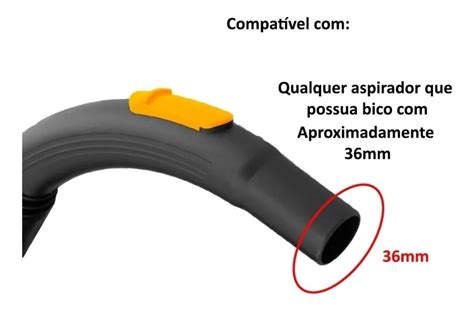 Bico Bocal Extratora Aspirador Sem Gatilho Universal Mm Mercadolivre