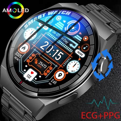 2022 Smartwatch Homens Bluetooth Chamada ECG PPG Monitor De Fitness