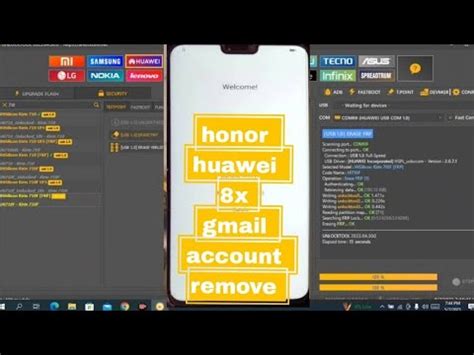 Huawei Honor 8x JSN L22 Frp Remove Unlock Tool Tested Solution Gmail