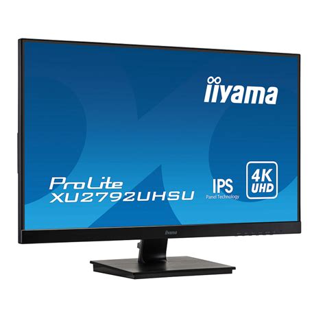 Iiyama ProLite XU2792UHSU B1 27 In IPS Panel 4K Monitor Comms Express