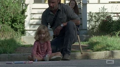 Baby Judith In Season 8 Episode 1 Of The Walking Dead Youtube