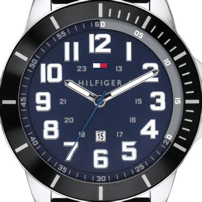 Relógio Tommy Hilfiger Masculino Borracha Preta 1791661 Compre Agora