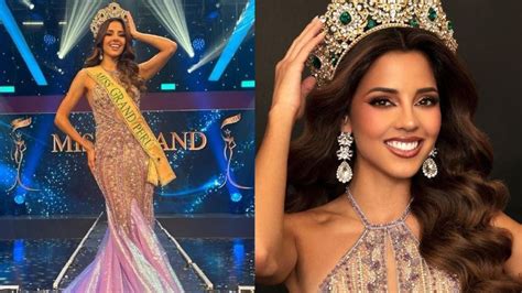 Luciana Fuster Gan El Miss Grand Per Y Se Prepara Para Certamen