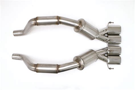 Chevy C Corvette Z Zr Bullet Axle Back Exhaust System Oval Tips