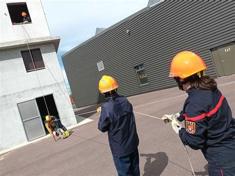 46 jeunes sapeurs pompiers du SDIS décrochent leur brevet Granville