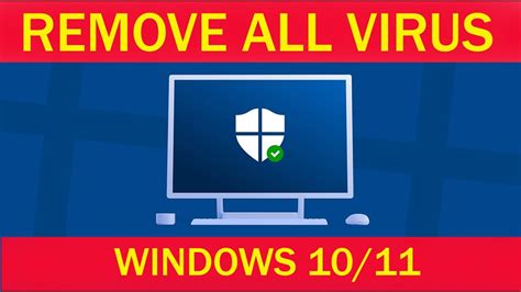 How To Remove Virus From Windows 10 Computer Delete All Viruses From