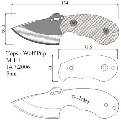 Free Printable Knife Patterns Printable Secrets Today