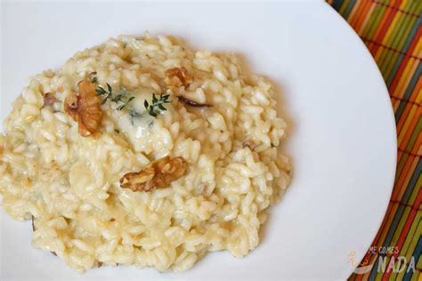 Risotto De Gorgonzola Y Nueces No Me Comes Nada Recetas