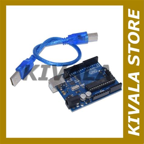 Jual Arduino Uno R3 Clone Dip Dengan Kabel Shopee Indonesia