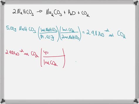 SOLVED For The Following Reaction How Many Grams Of Carbon Dioxide