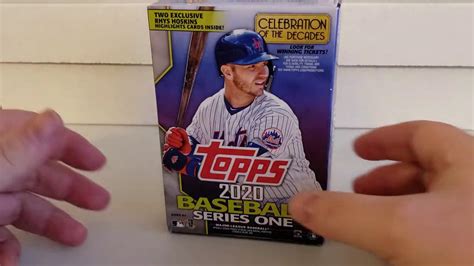 2020 Topps Series 1 Baseball Hanger Box Break Youtube