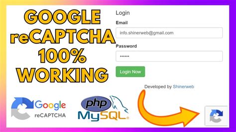 How To Add Google Recaptcha V In Login Page Step By Step Google