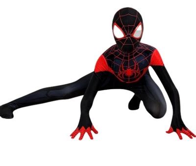 NOWOŚĆ KOSTIUM STRÓJ SPIDERMAN MILES MORALES 134 11351884531