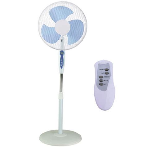 ACDC CH-1640RF 16" 3-Speed Floor Standing Fan with Remote Control & 8 Hour