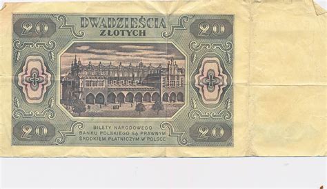 Polen Zloty Geldschein Banknote Iv Ma Shops