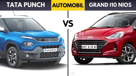 Tata Punch Vs Hyundai Grand I10 Nios Car Comparison Car Details