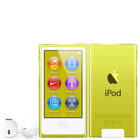 Apple Ipod Nano 16gb 7th Gen Yellow Electronics