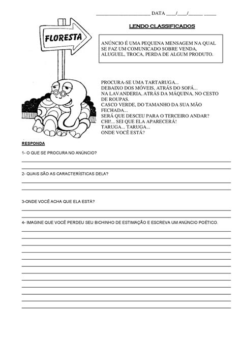 Exercicios Sobre Tipologia Textual Fdplearn