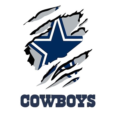 Cowboys Svg Vector File Football Team Svg Cowboys Star Svg Etsy