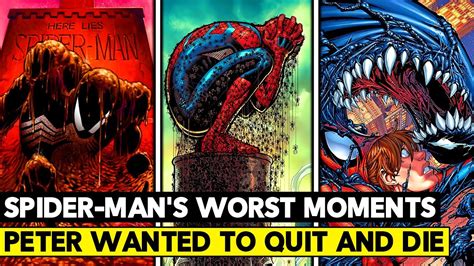 Top 10 Worst Things That Ever Happened To Spider Man Youtube