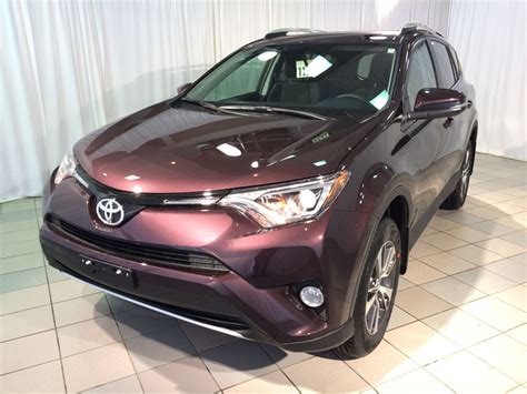 2024 Toyota Rav4 Xle In Black Currant Metallic