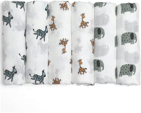 amazoncom hudson baby unisex baby cotton flannel receiving blankets